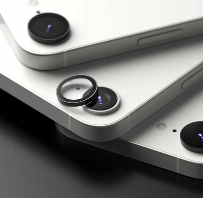 Заштита за камера Ringke за iPhone 16E, сет од 2 парчиња, црна