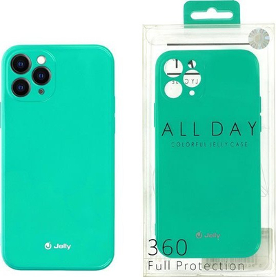 Mbulesë telefoni Vega Jelly Case Samsung A22 4G M22 4G, silikoni, fleksibël, mint