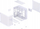 Куќиште за компјутер Jonsbo Jonsbo TK-3 - ATX-Gehuse, wei, Full Tower