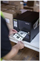 Printer etiketash Brother TJ-4021TN, industrial, termik, gri