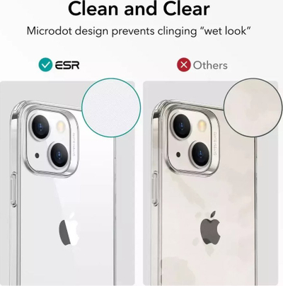 Mbulesë silikoni ESR Essential Zero për iPhone 14 Plus, 6.7", transparente