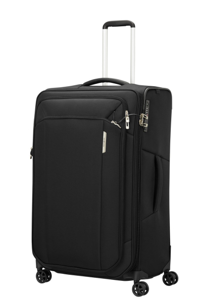 Valixhe Soft Me 4 Rrota Samsonite Respark 79/29 Ngjyrë E Zezë