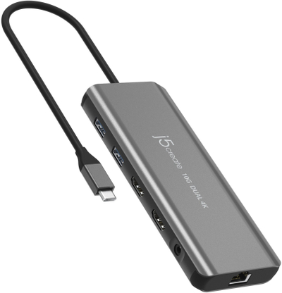Dock USB C J5create JCD398, Dual HDMI 4K, 10Gbps, i zi