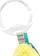 Lodër plushi Tomy Lamaze Banana Benek, me kafshues, shumëngjyrëshe