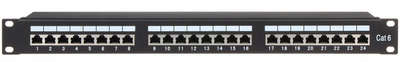 Patch panel Lanberg PP-24 RJ-45, 24 porta, FTP, i zi
