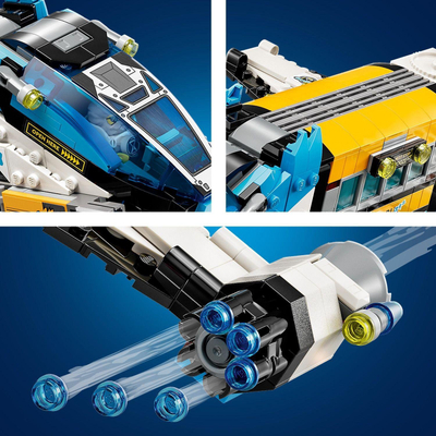 Set lodër LEGO DREAMZzz 71460 Mr Oz Spacebus, 878 copa, 9+, shumëngjyrësh