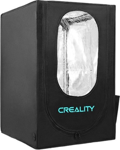 Kasë mbrojtëse për printer 3D Creality 3D Printer Enclosure, mban ngrohtësinë brenda, ul zhurmën, ngjyrë e zezë
