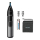 Trymer hunde Philips Nosetrimmer Series 3000 NT3650/16, i larshëm, me bateri, gri i zi