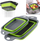 Set kulluese silikoni Home Appliances, 2 copë, e hirtë/e gjelbër