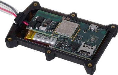 GPS gjurmues Teltonika Telematics 2G me Bluetooth, i vogël, për makina, ngjyrë e zezë