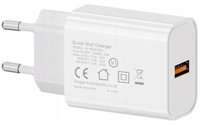 Karikues rrjeti BOUNN QC3.0, 3000mA, Quick Charge 3.0, i bardhë