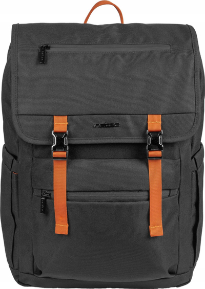 Çantë shpine për laptop NATEC Niala Ginger Orange, 15.6", e zezë
