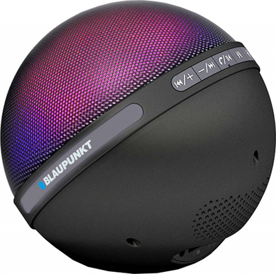 Altoparlant portativ Blaupunkt BT08LED, Bluetooth, me drita LED, i zi