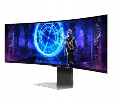 Monitor i lakuar Samsung Odyssey G9 LS49DG950SUXDU, 49\", DQHD, 240Hz, QD OLED, i zi