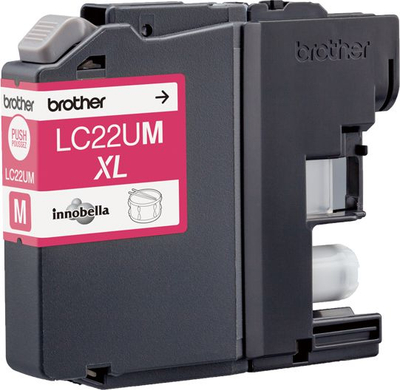 Patronë boje Brother LC-22UM, origjinal, magenta