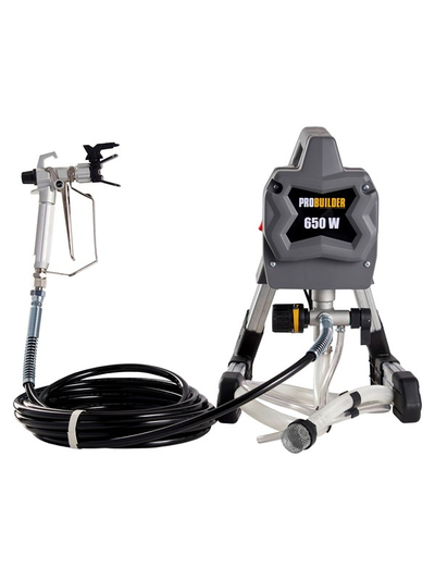 Makineri spërkatëse boje Probuilder Airless, 650W, 1.4 l/min, gri