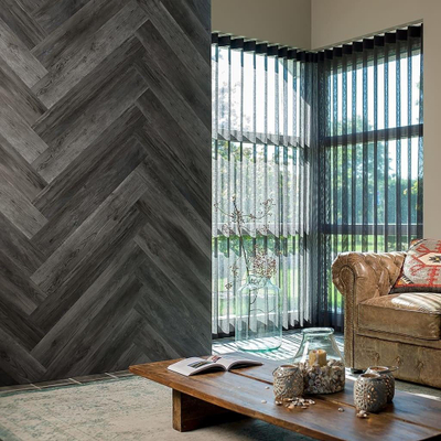 Panele dekorative muri WallArt GL-WA32, set me 30 copa, pamje dru “oak barnwood”, gri hiri