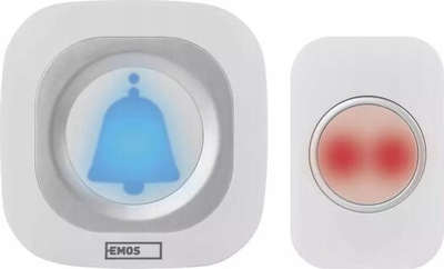 Kambanorë pa tela EMOS P5733W, wireless, e bardhë