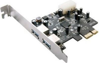Përshtatës për ndërfaqës Longshine PCle x1 - 2x USB - 3.0 (LCS-6380)