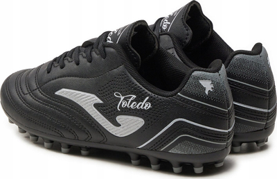 Këpucë futbolli Joma Toledo 2401 AG Jr, për fëmijë, terren natyral, të zeza