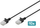 Kabllo rrjeti Digitus Patchcord Slim Cat.6, 5m, set 10 copë, i zi