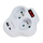 Shpërndarës elektrik Esperanza ELK311W, 2 dalje AC, USB C USB A, i bardhë