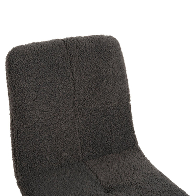 Karrige Shelly 48x64x87Hcm (HM8590.01), gri/ zezë