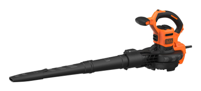 Fshesë gjethe Black&Decker BEBLV301, funksion thithje dhe fryrje, thërrmim gjethe, portokalli