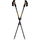 Shkopinj Nordic Walking Enero EVO Pro, alumini, teleskopik 67‑135 cm, të zinj mat