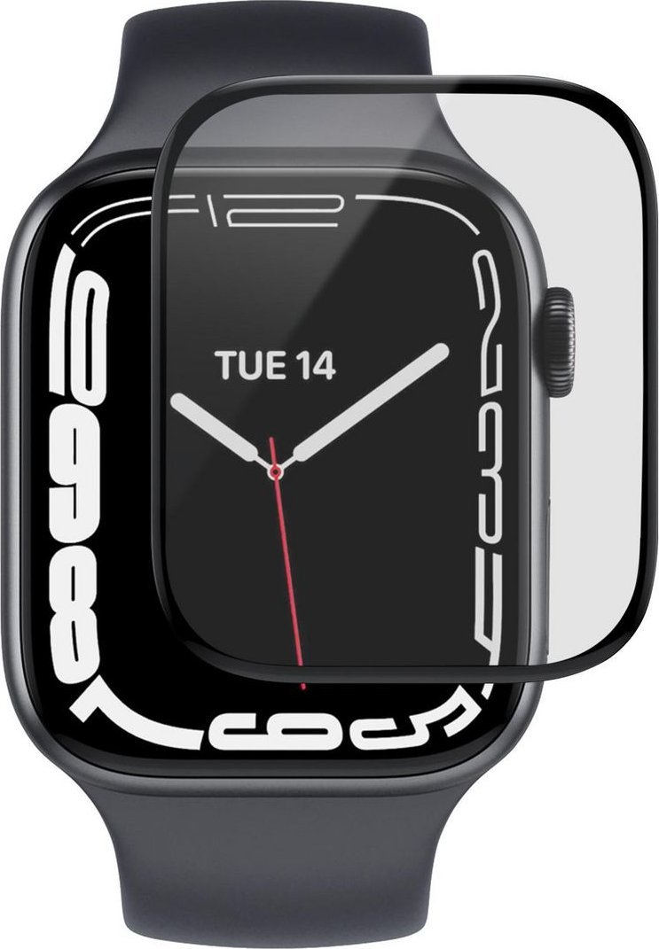 Mbrojtëse ekrani ESTUFF ES501022 për Apple Watch, xham hibrid i lakuar, transparencë e lartë
