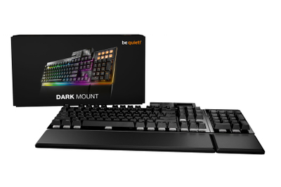 Tastierë mekanike Be Quiet Dark Mount, tactile, hot swappable, ARGB