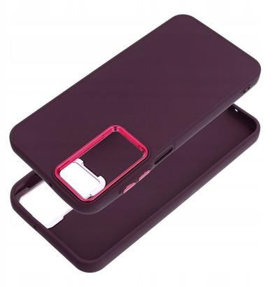 Навлака рамка за телефон Samsung Galaxy S25 Edge, TPU, мат виолетова