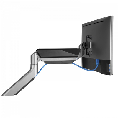 Krah monitori V7 DM1HDS, montim me kapëse tavoline, VESA, gri me të zezë