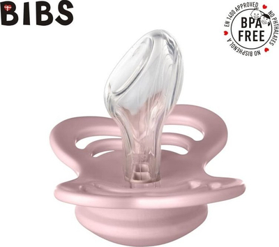 Cucë silikoni Bibs Couture Pink Plum M, ortodontike, rozë