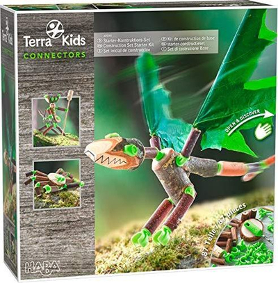Set ndërtimi HABA Terra Kids Connectors Starter, 86 pjesë, për kalamaj