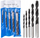 Set frezash druri Richman B0080, 4 10 mm, 5 copë, metalik