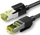 Kabllo rrjeti Ugreen NW150, Ethernet RJ45 Cat.7 F/FTP, 0.5 m, e zezë