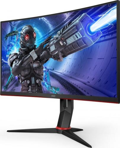 Monitor AOC C27G2ZU, 27", 1920x1080 (FHD), i zi/ kuq