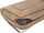 Shtrat ortopedik për qen Hobbydog XXL, 120x80 cm, memory foam, bezhë