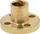 Dado trapezoidale OEM, 8mm, me flanxhë, bronzi