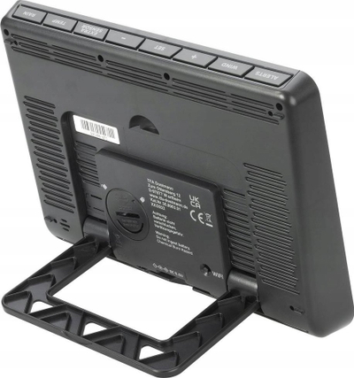 Stacion moti TFA Dostmann WLAN View Pro 35.8003.01, lidhje WLAN, ekran dixhital, i bardhë