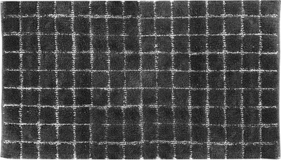 Tapet banje Sourcing, 60x110 cm, kundër rrëshqitjes, i zi