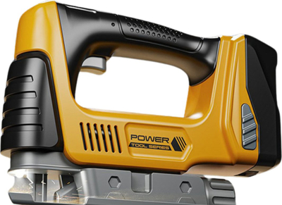 Lodër sharrë elektrike Power Tools, rol lojërash, 3+, verdhë e zezë
