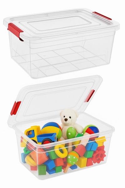 Kuti plastike SmartStore Smart Box No.7, 20L, transparente