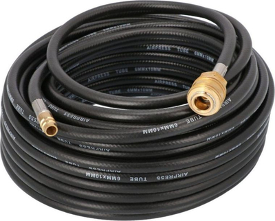 Zorrë ajri Airpress Rubber, 20m, diametër 6mm, e zezë