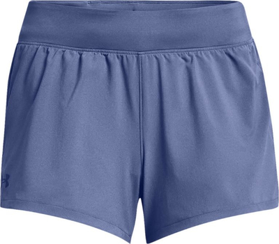 Pantallona të shkurtra sport Under Armour Launch SW W, për goca, elastike, blu