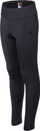Leggings për vajza Iguana Charlton Tg Jr, të ngushta, me microfleece, të zeza