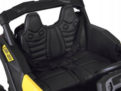 Makina elektrike për fëmijë Buggy Maverick Can-Am J-PA0299, 800W, 24V, e verdhë