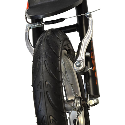 Trotinet Enero Ghost Raider Max, 16\" 12\", gjer 50 kg, i zi