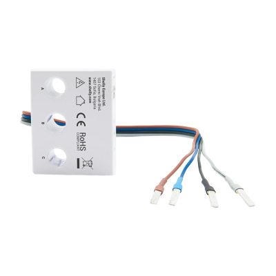 Matës energjie trefazor Shelly 3EM-63W Gen3, smart, i bardhë